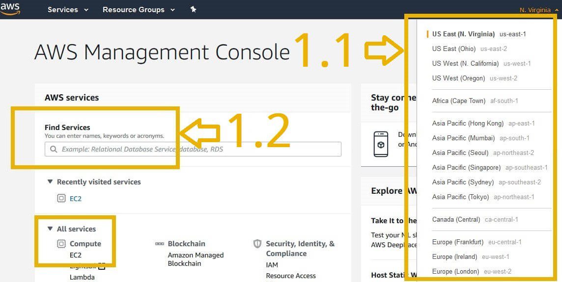 aws ec2 setup