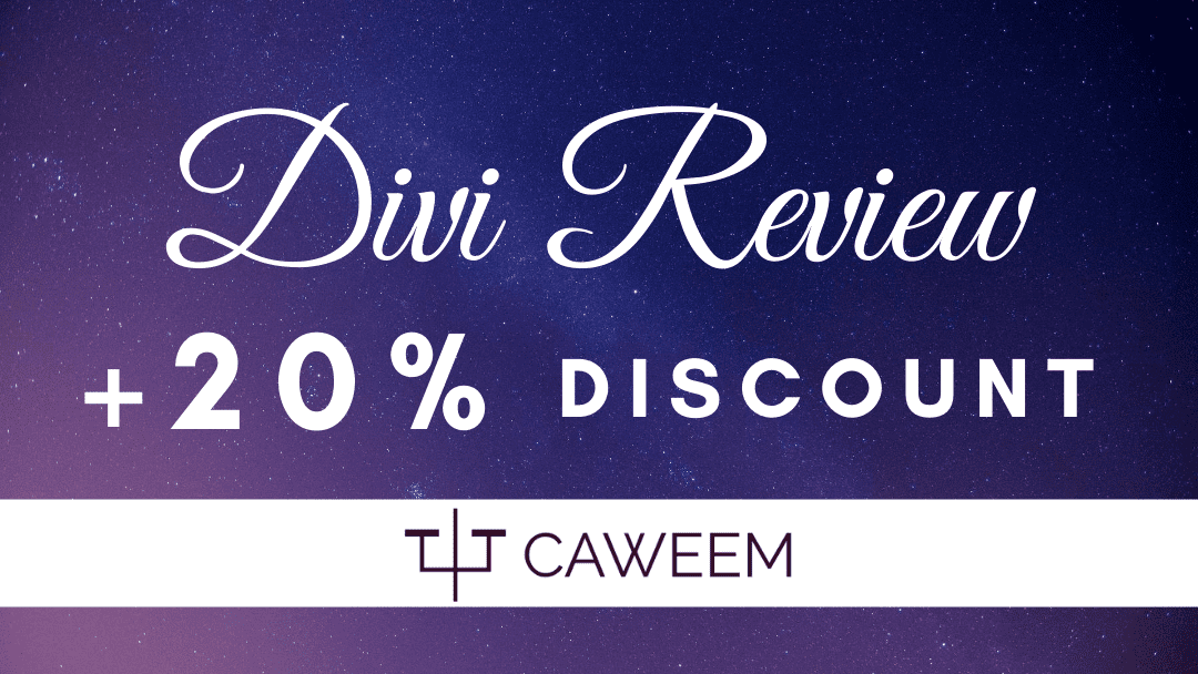 divi-review-caweem-get-20-percent-discount-on-divi-3 divi review and special 20% off Divi discount coupon code