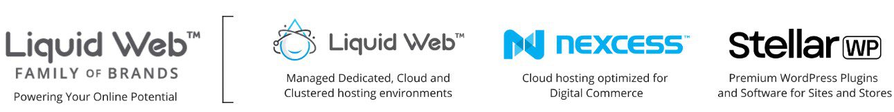 liquid web family of brands
