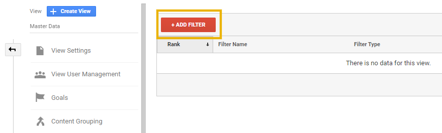 add filter google analytics