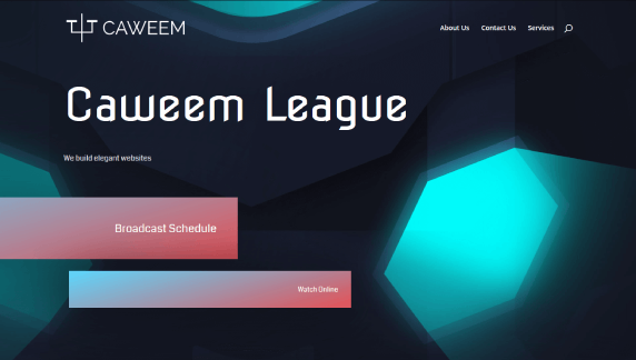 divi review of divi templates using the sports team template for caweem