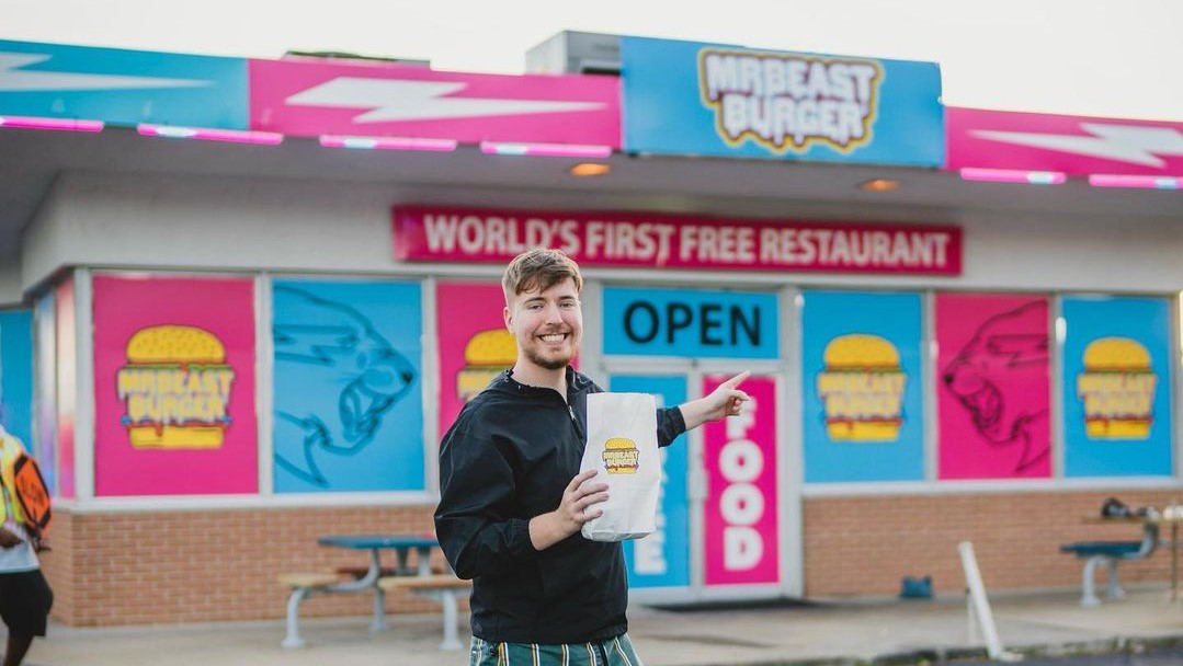 mrbeast launches mrbeast burger