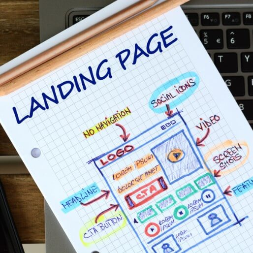 google ads landing page design services